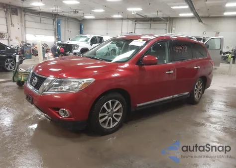 2014 Nissan Pathfinder Sl from USA, damaged, VIN 5N1AR2MM5EC666887